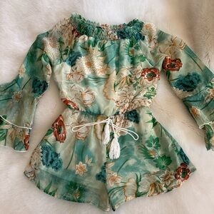 Girls size 6 romper